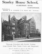 Clarendon Road/Stanley House School for Boys [Guide 1912]